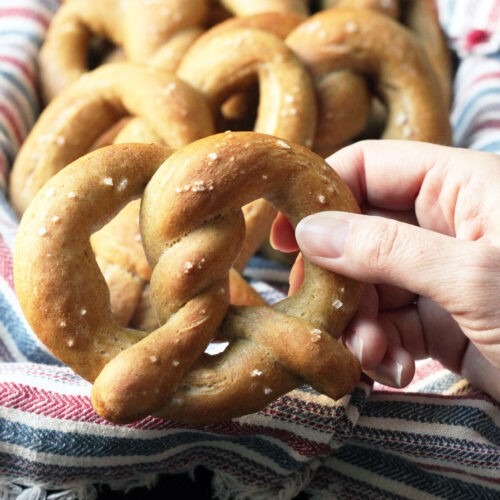 Soft Pretzels That haven't been Made with Wheat
